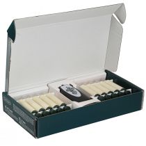 Artikel LED trælys batteri fjernbetjening blink 10 LED H10cm