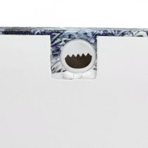 Artikel LED billede vinterlandskab park med lanterner LED vægmaleri 58x38cm