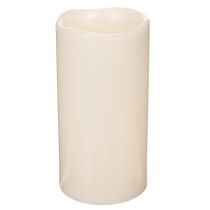 Artikel Stor LED-lys til batteridrift med timer, varm hvid, udendørs, 25 cm