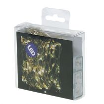 Artikel LED lyskæder 20 stk. indendørs 2 m varm hvid timer batteridrevet 6 stk.