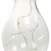 Artikel Havedekoration solcelle LED pære varm hvid H15cm 5 stk