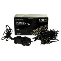 Artikel LED ris lyskæde 120 9m varm hvid