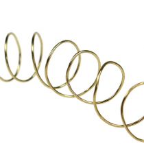 Dekorativ emalje tråd indpakning tråd guld 0,50 mm 50 m 100 g