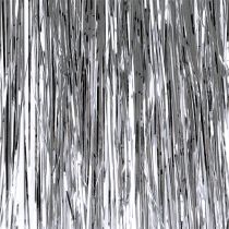 Artikel Glitter sølv juletræsdekoration festdekoration 50×40cm 2 stk