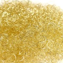 Artikel Tinsel metallisk krøllet guld 50g