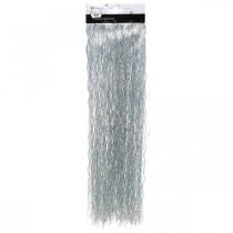 Tinsel sølv træ dekoration juledekoration 50cm