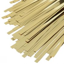 Artikel Tinsel lys guld tinsel gardin dekorativ guld 90×200cm 2stk
