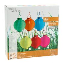 Artikel Lanterne LED med solcelle 20cm blå