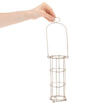 Artikel Havelanterne, metalvindlampe Ø8,5 cm H23/18,5/14,5 cm 3-delt sæt