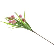 Artikel Kunstige blomster kugleblomst allium prydløg kunstig pink 45cm