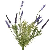 Artikel Lavendeldekoration Kunstig bundt kunstige planter Lilla 36cm