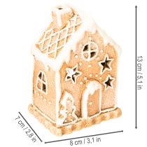 Artikel Peberkagehus fyrfadsstage til at stå og pynte, 13 cm