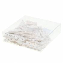 Artikel Scatter dekoration fyrtårn træ natur 4cm 72 stk