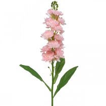 Levkoje Pink kunstig blomst som ægte Stængel blomst kunstig 78cm