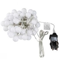 Artikel Fairy lights balls timer 60 LED varm hvid indvendig udvendig 9m