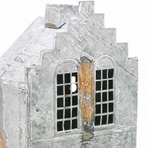 Artikel Metal fyrfadsstage, fyrfadshus, 25,5 cm høj