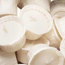 Artikel Fyrfadslys i papiromslag til festlige lejligheder og stemningsfulde øjeblikke Light One 4cm 50 stk.
