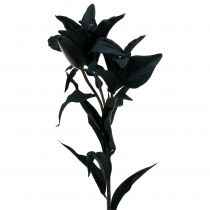 Kunstig blomsterlilje sort 84cm