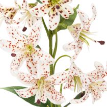 Artikel Kunstig lilje som blomsterstilk til elegant og vedligeholdelsesfri dekoration, 82 cm, 2 stk.