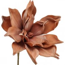 Lotusblomst Kunstig Plante Kunstig Lotusblomst Brun L64cm