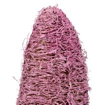 Loofah på pind stor pink, lyng 8cm - 30cm 25p