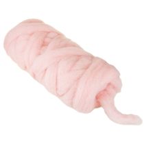 Artikel Lunte Pink Uld Lunte Naturuld Vandtæt Farveægte 5cm 10m