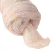 Artikel Lunte Wool Lunte lavet af farveægte naturuld, farverig 10m