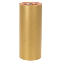 Artikel Manchetpapirrulle, guld/rød, 25 cm x 100 m, blomsterartikler