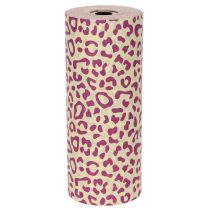Artikel Manchetpapir, leopardprint, lilla, 25 cm, 100 m