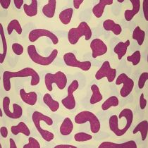 Artikel Manchetpapir, leopardprint, lilla, 25 cm, 100 m