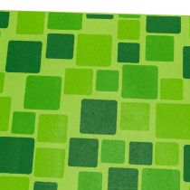 Artikel Manchetpapir til blomsterbuketter i mosaikdesign, 25 cm x 100 m