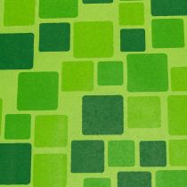 Artikel Manchetpapir til blomsterbuketter i mosaikdesign, 25 cm x 100 m