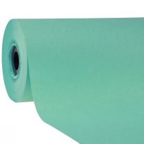 Manchetpapir silkepapir bred turkis 37,5cm 100m