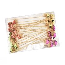 Artikel Mariehøne dekorative blomsterpropper træ 2,5x3,5x2cm 32stk