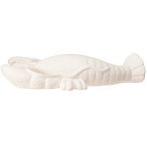 Artikel Maritim Dekoration Keramisk Figur Hummer Hvid 26,5×13×5cm