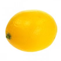 Middelhavs dekorativ citron Kunstig citron L6,5cm Ø5cm