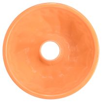 Artikel Metal dekorativ bageform Bundt kage orange Ø23cm H12cm