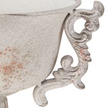 Artikel Metal dekorative trofæ med håndtag vintage grå rust H18,5cm