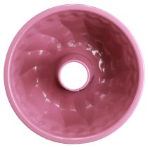 Artikel Metal dekorativ skål bageform Gugelhupf pink Ø23cm H12cm