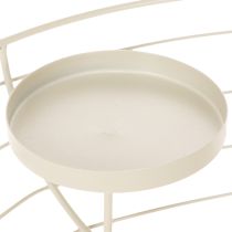 Artikel Rund adventskranslysholder til fire fyrfadslys eller lys, 35 cm