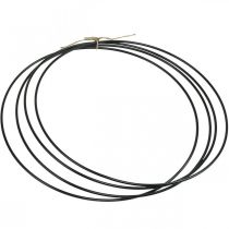Artikel Metalring Dekorativ Ring Scandi Ring Dekorativ Løkke Sort Ø40cm 4 Stk