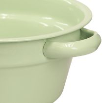 Artikel Metal dekorativ skål, pastelfarvet, Ø17 cm H8 cm, 4 stk.