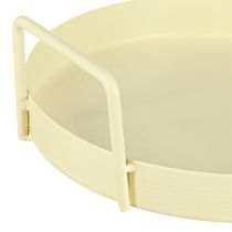 Artikel Rund bakke til spisestue, opholdsstue og dekoration, 22 cm
