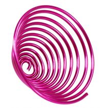 Metal snegletråd snegle pink 2mm 120cm 2stk