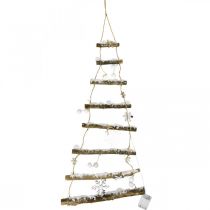 LED julelys vinduespynt træ H100×B45cm