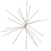 Artikel Dekorativ Polar Star LED-lampe, varm hvid, med timer, udendørs, 29 cm