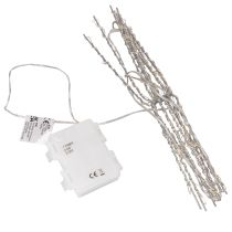Artikel Dekorativ Polar Star LED-lampe, varm hvid, med timer, udendørs, 29 cm