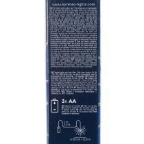 Artikel Dekorativ Polar Star LED-lampe, varm hvid, med timer, udendørs, 29 cm