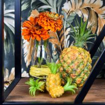 Artikel Kunstig mini ananas H6.5cm - 8cm 6stk