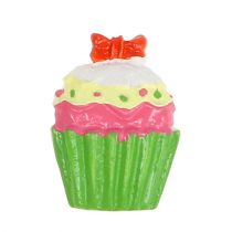 Mini cupcakes farvet 2,5 cm 60p